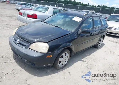 2007 Suzuki Forenza Convenience из США, поврежденный, VIN KL5JD86Z97K667621